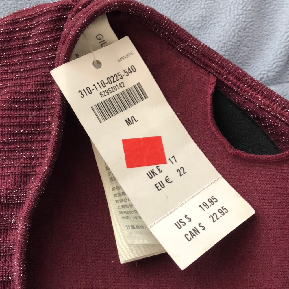 Gilly Hicks Bralette Size M/L NWT - Picture 4 of 6